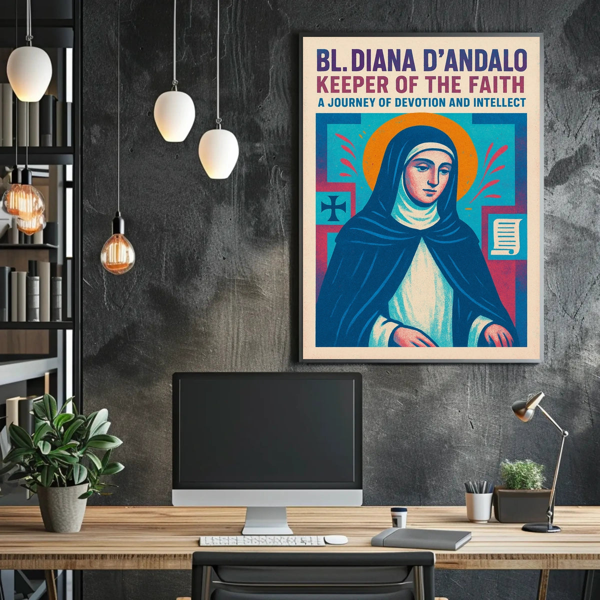 Bl. Diana DAndalo Keeper Of The Faith Poster