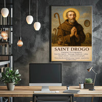 Saint Drogo Patron Saint Poster PosterGoat