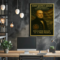 John Quincy Adams Portrait Historical or Presidential Poster