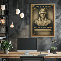 Andrew Jackson 7th President Poster