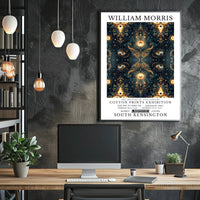 William Morris 19th Century Cotton Prints Poster