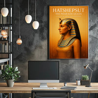 Hatshepsut The Pharaoh Queen Poster PosterGoat