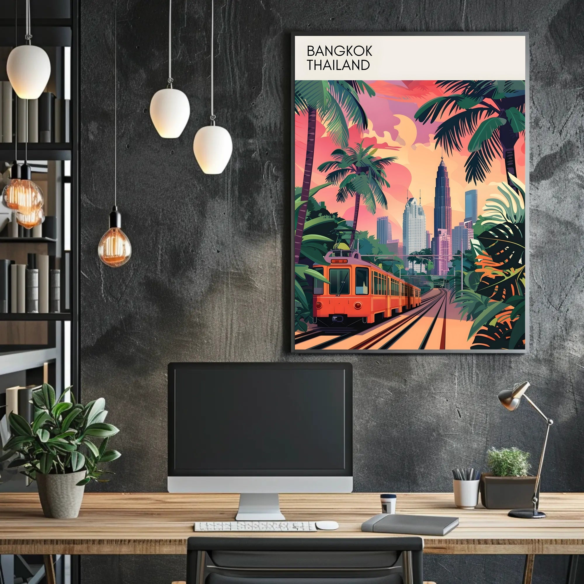 Vibrant Bangkok Poster