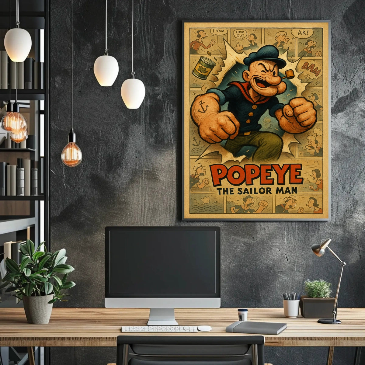 Popeye 1929 Art Poster POP-53