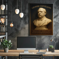 Grover Cleveland A Leader of Uncompromising Integrity Poster