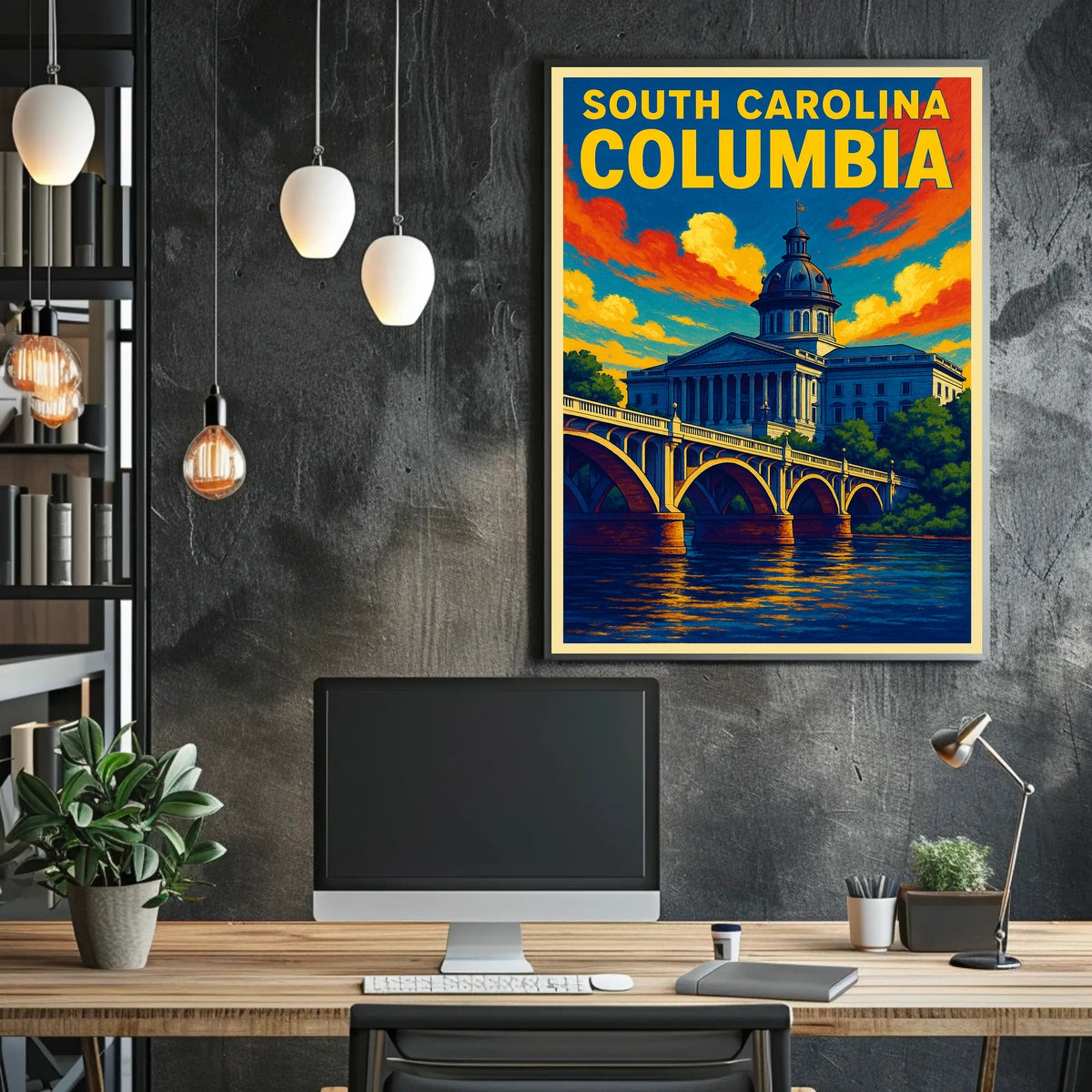 Columbia, South Carolina Poster