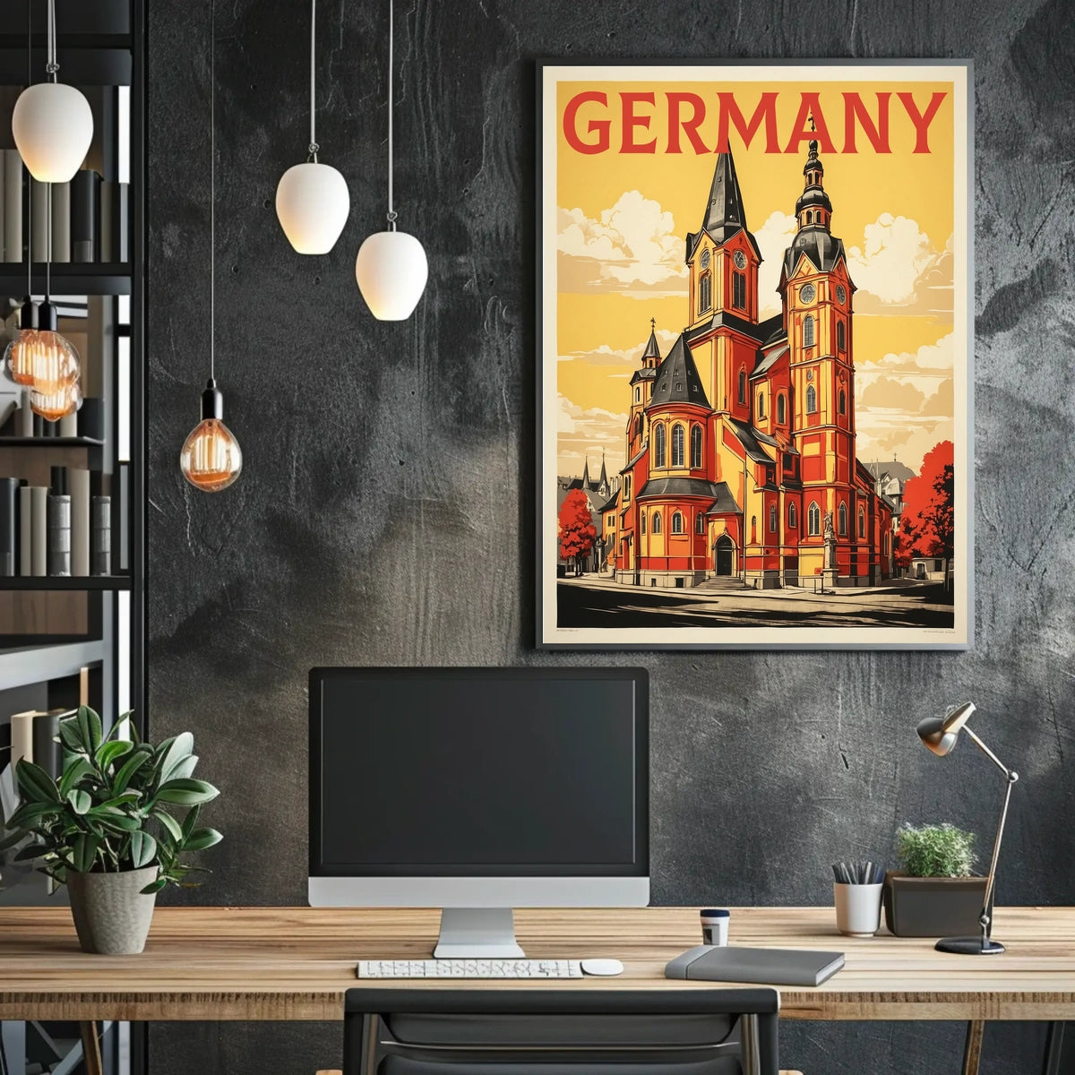 Architectural Beauty of Germany Poster