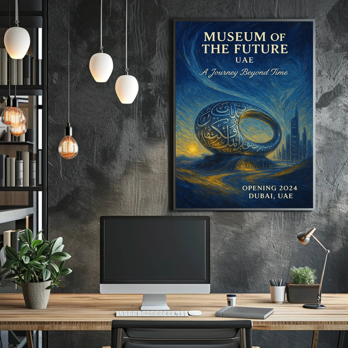 Museum Of The Future Opening 2024 Poster