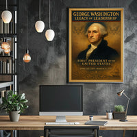 George Washington 1st President Poster PosterGoat