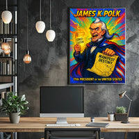 James K. Polk 11th President Poster PosterGoat