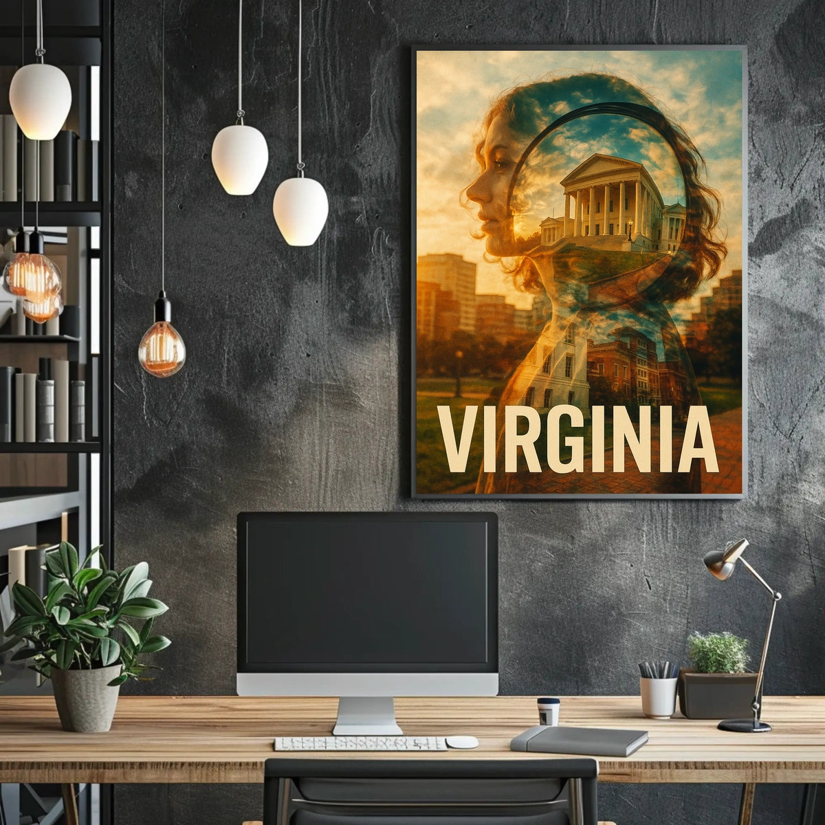 Virginia Reflections Poster