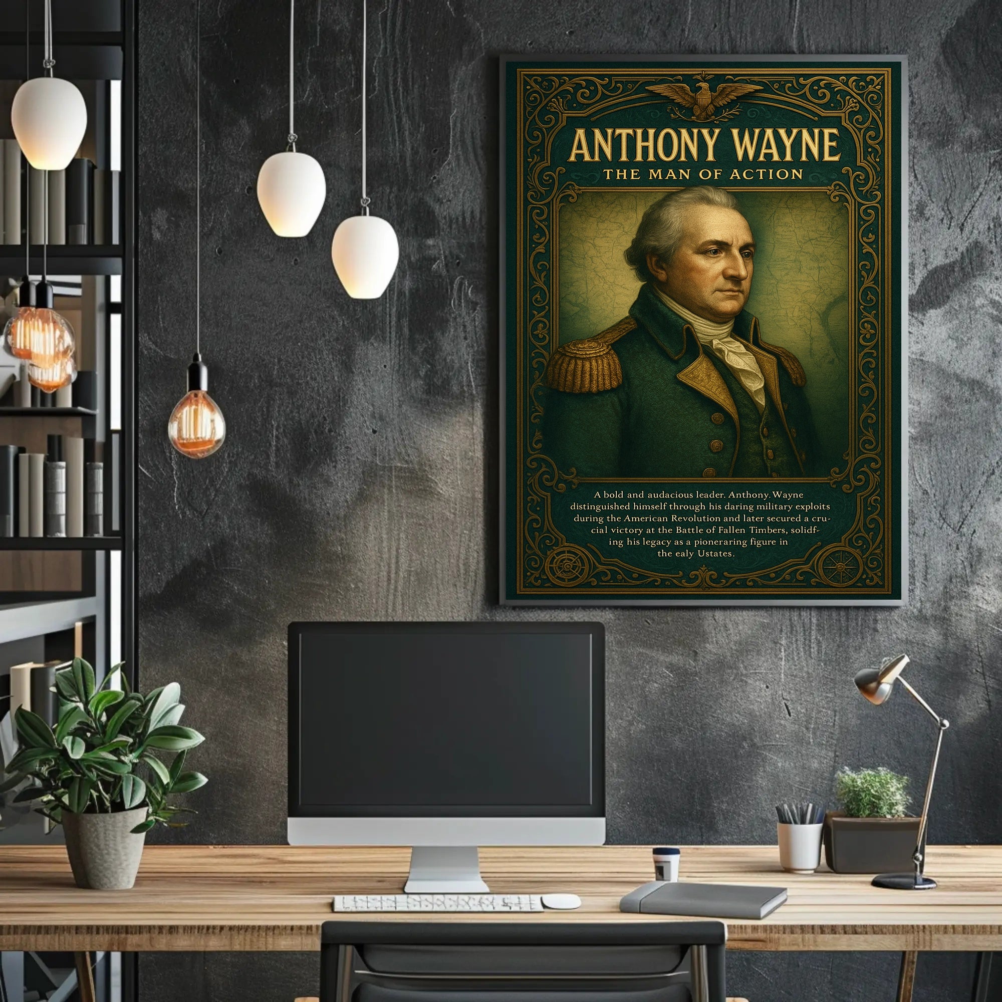 Anthony Wayne Portrait: Historical or Presidential Poster