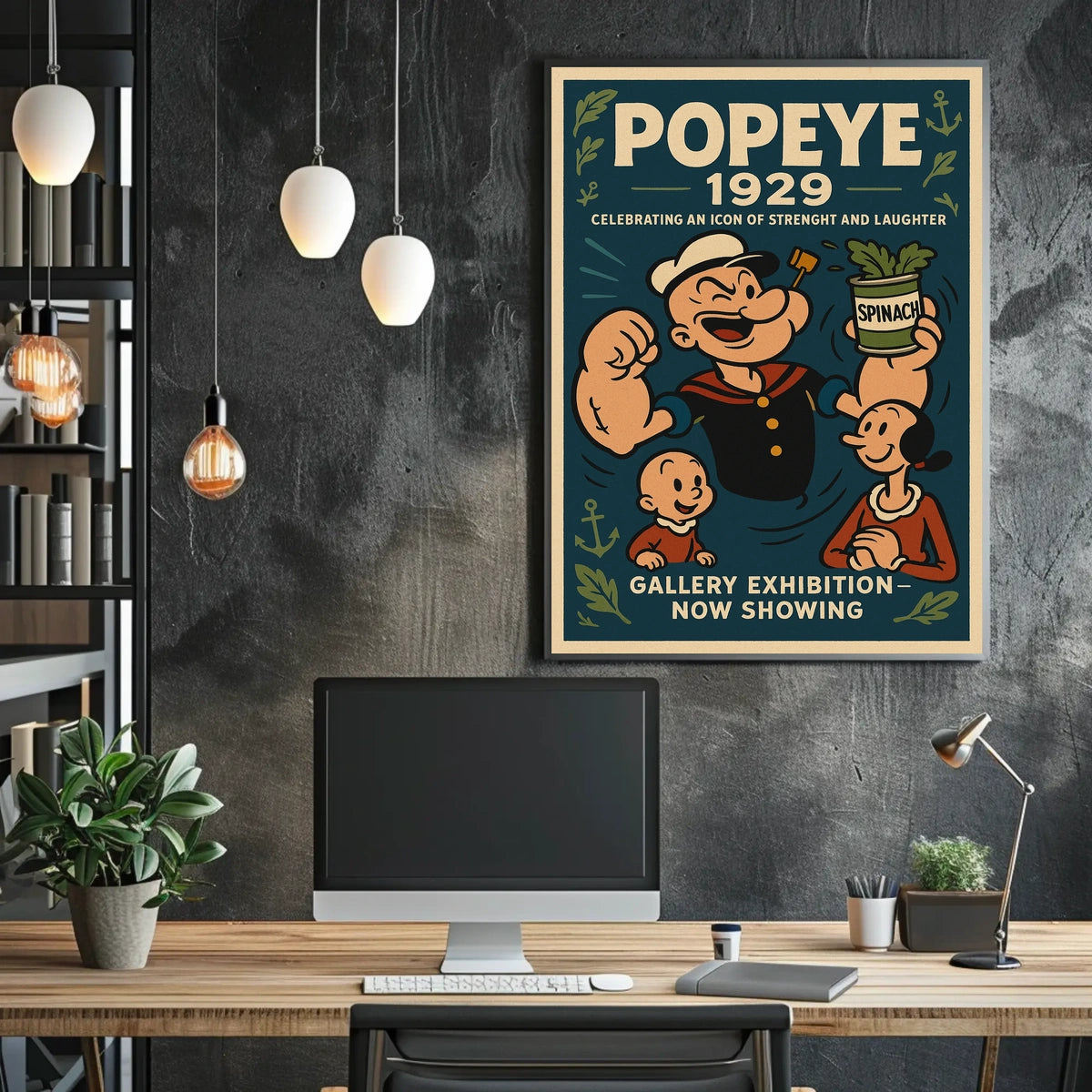 Popeye 1929 Art Poster POP-175
