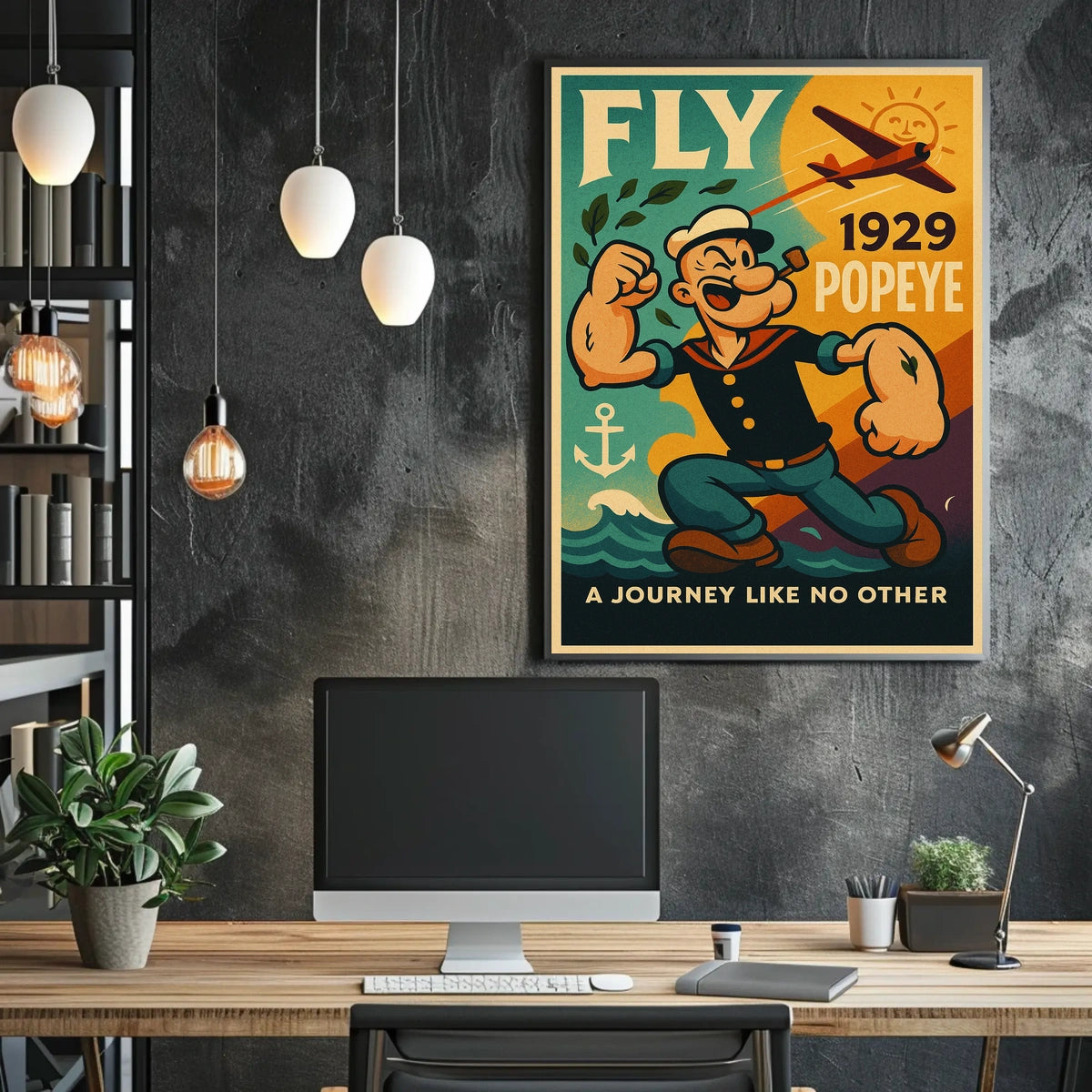 Popeye 1929 Art Poster POP-63