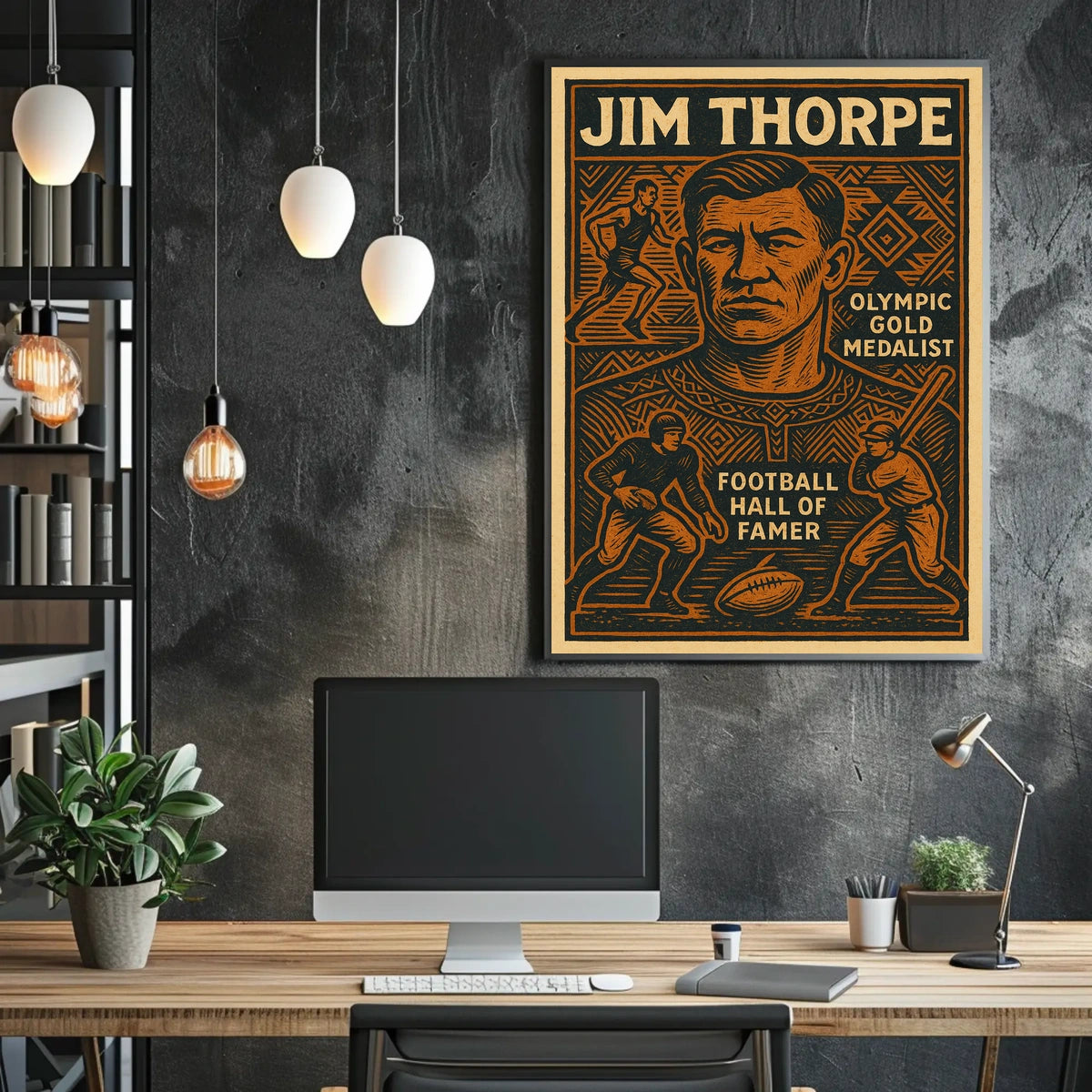 Celebrating Jim Thorpe Poster