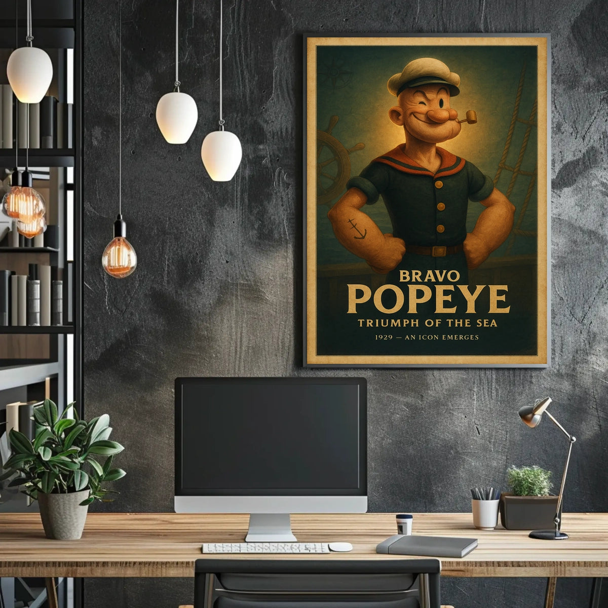 Popeye 1929 Art Poster POP-49