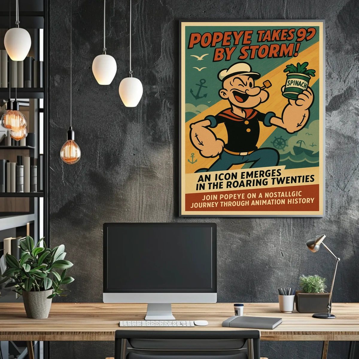 Popeye 1929 Art Poster POP-51