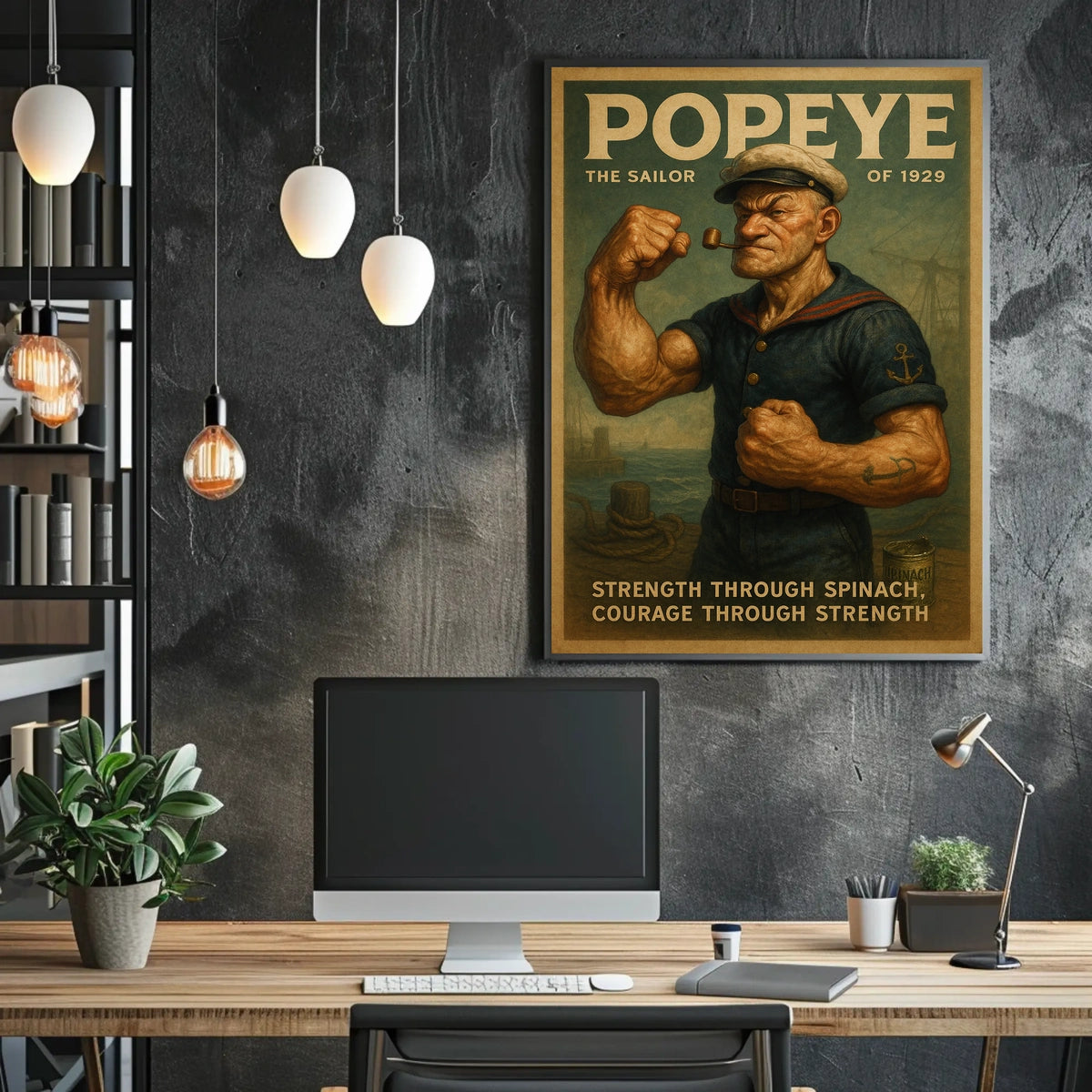 Popeye 1929 Art Poster POP-193