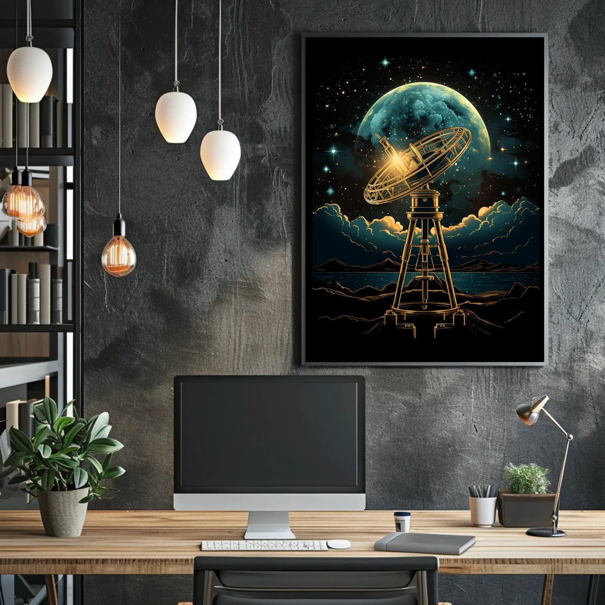 Celestial Exploration Poster