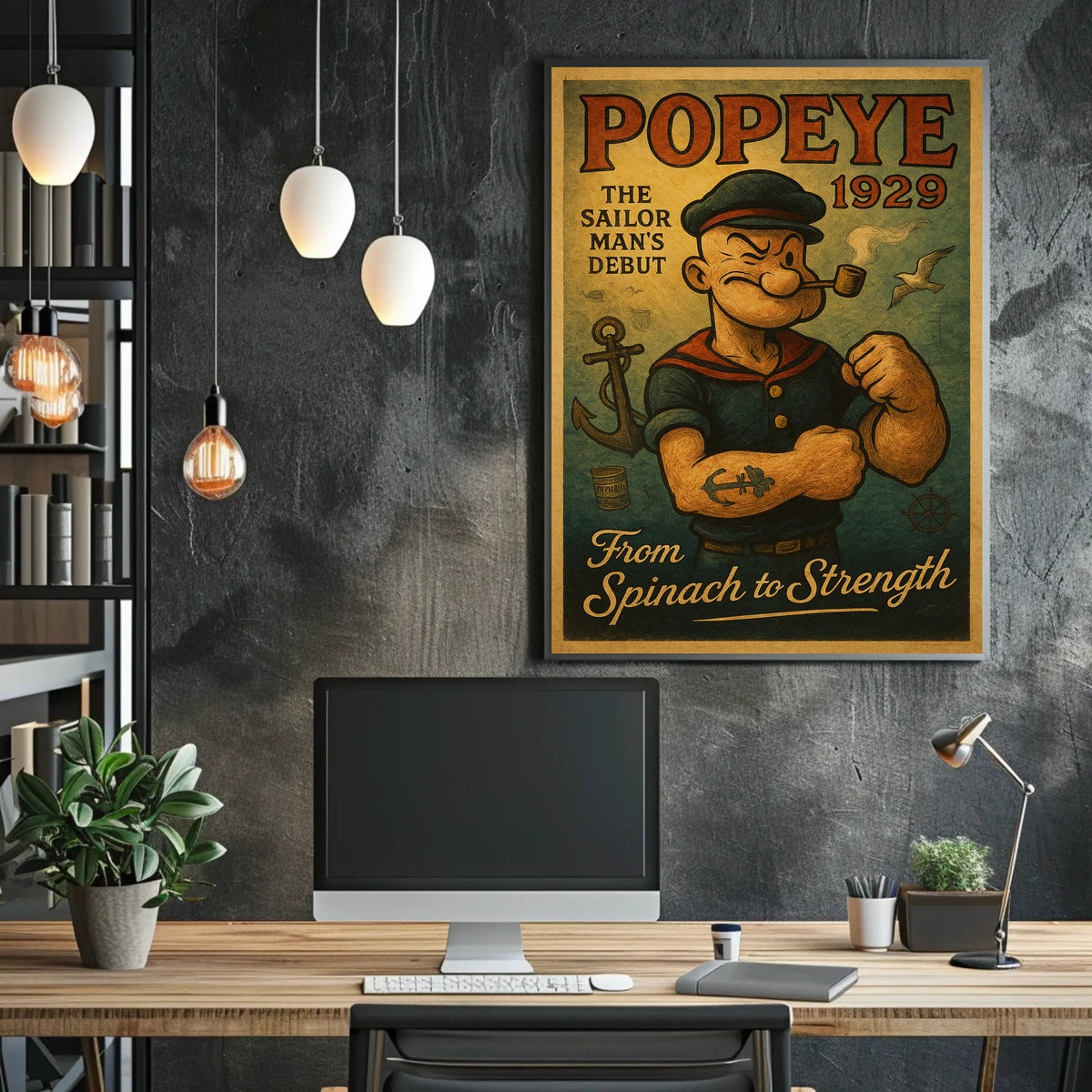 Popeye 1929 Art Poster POP-241