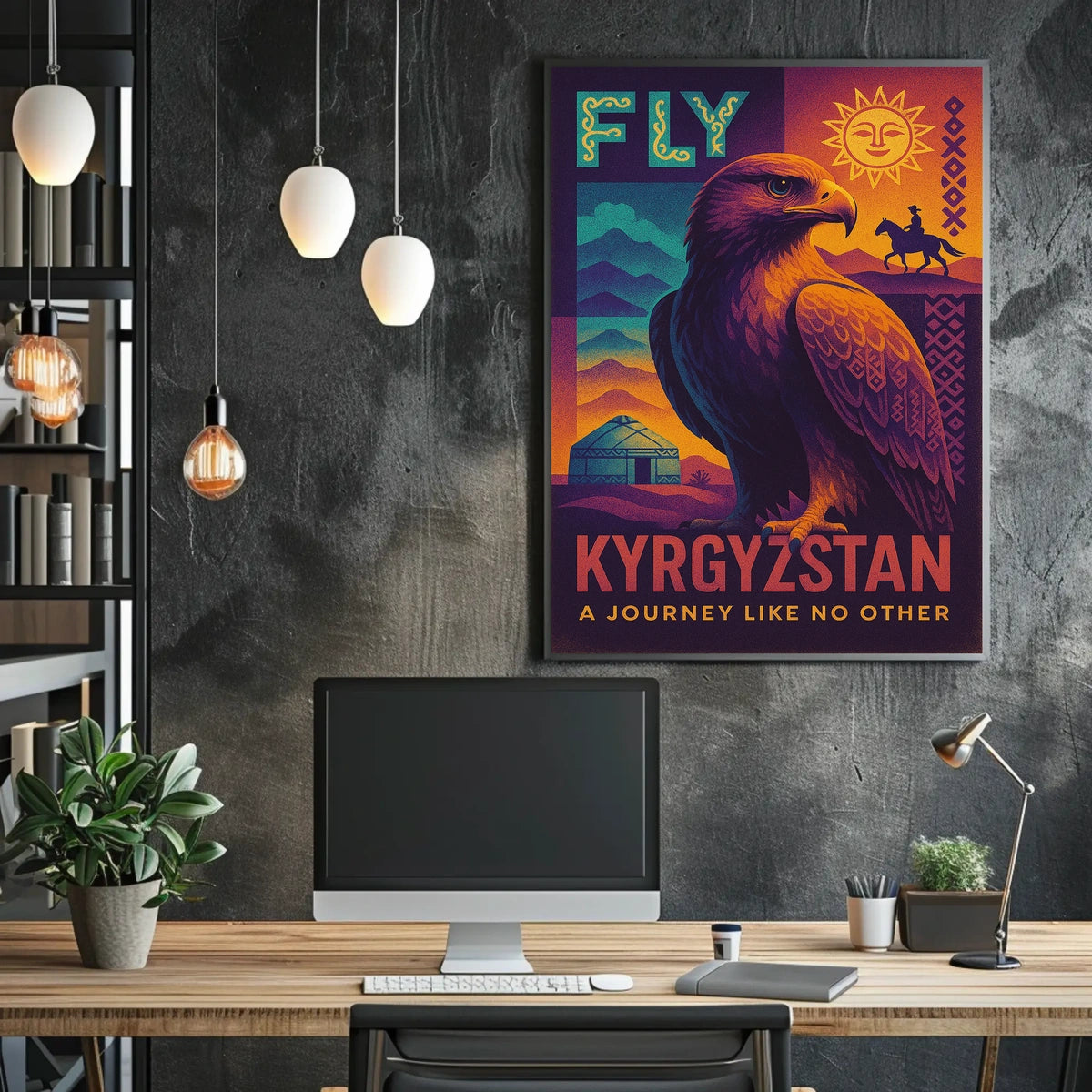 Fly Kyrgyzstan A Journey Like No Other Poster