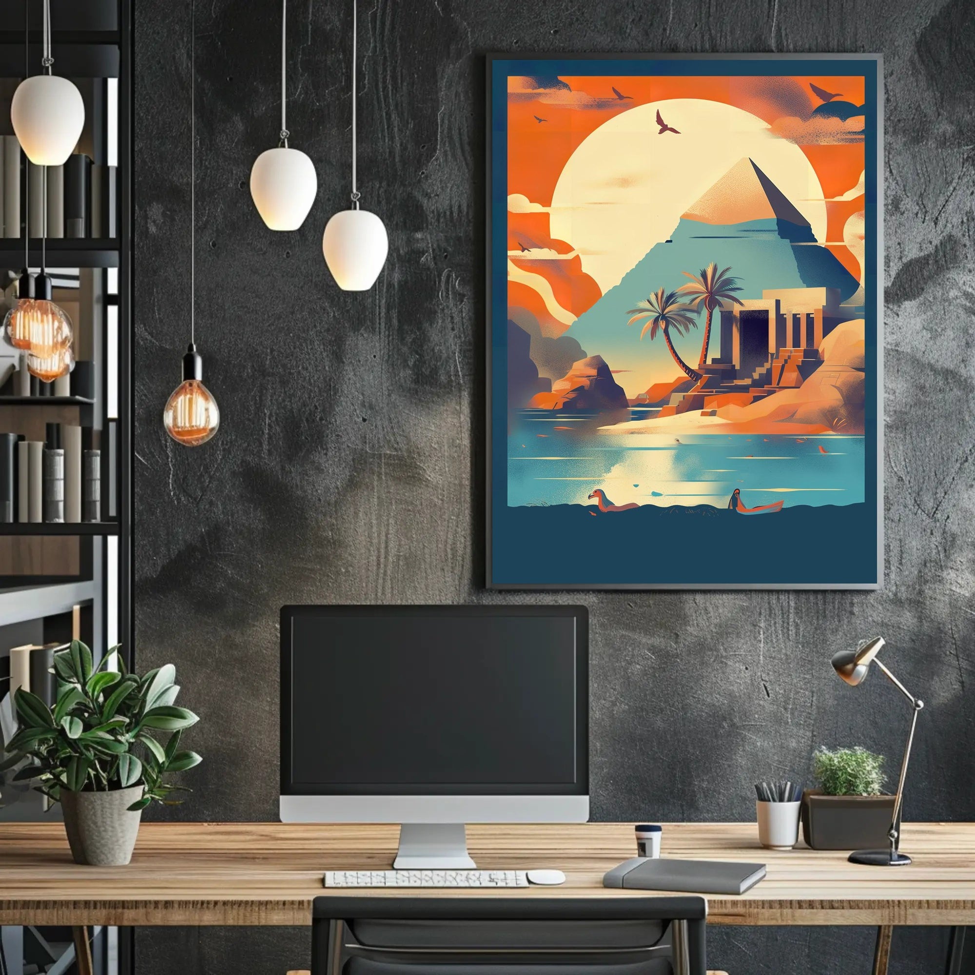 Oasis of the Ancient World Poster