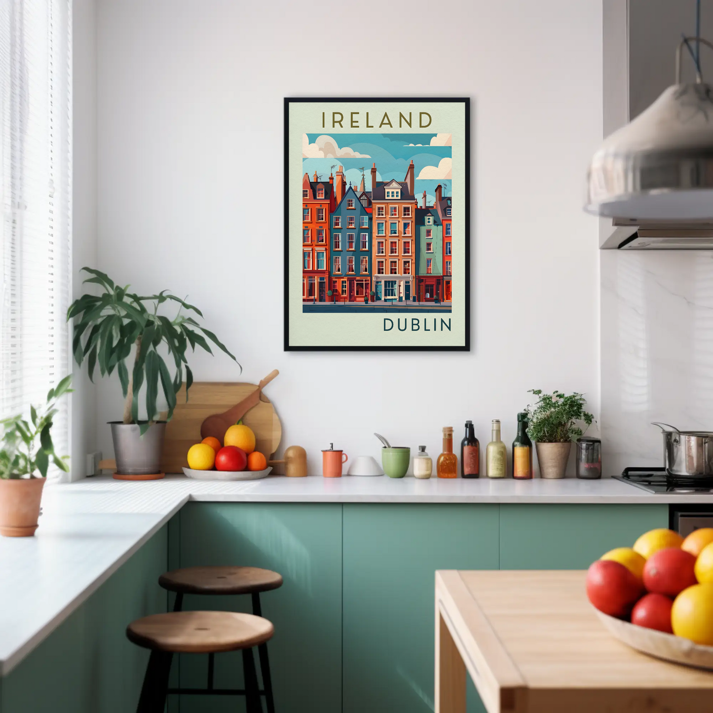 Vintage Poster - Ireland Dublin