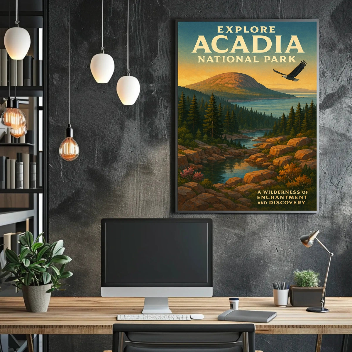 Explore Acadia National Park Poster