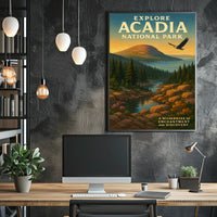 Explore Acadia National Park Poster