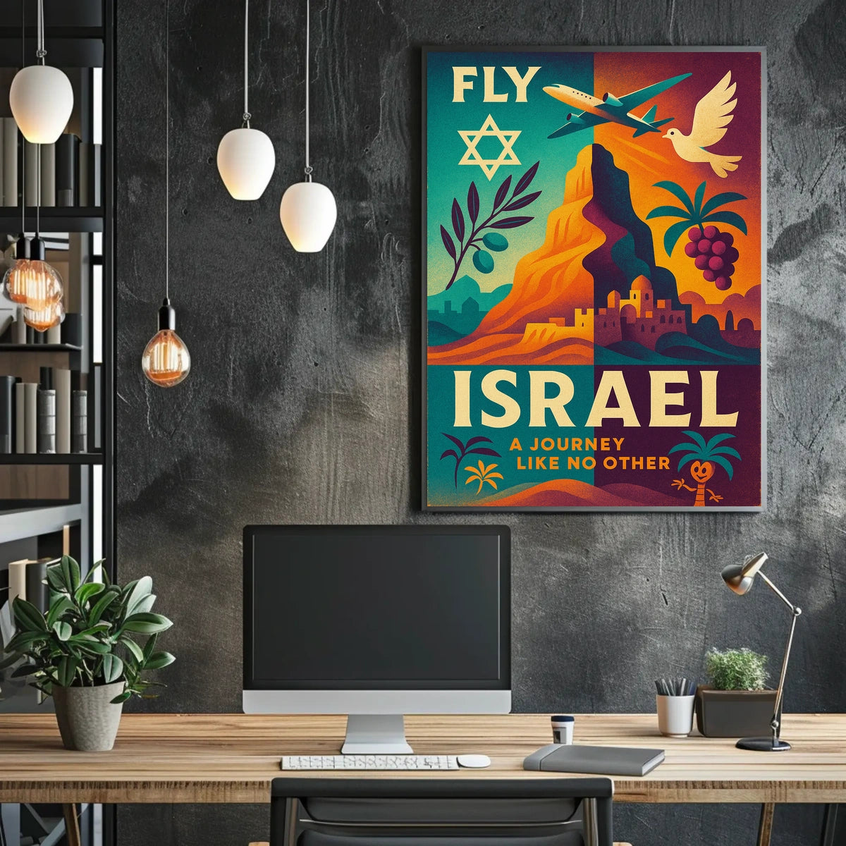 Discover Israel Poster