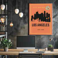 Los Angeles City Edition Poster PosterGoat