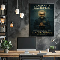 Guardian of Sacrifice St. Maximilian Kolbe Poster