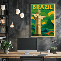 Brazil Travel Poster