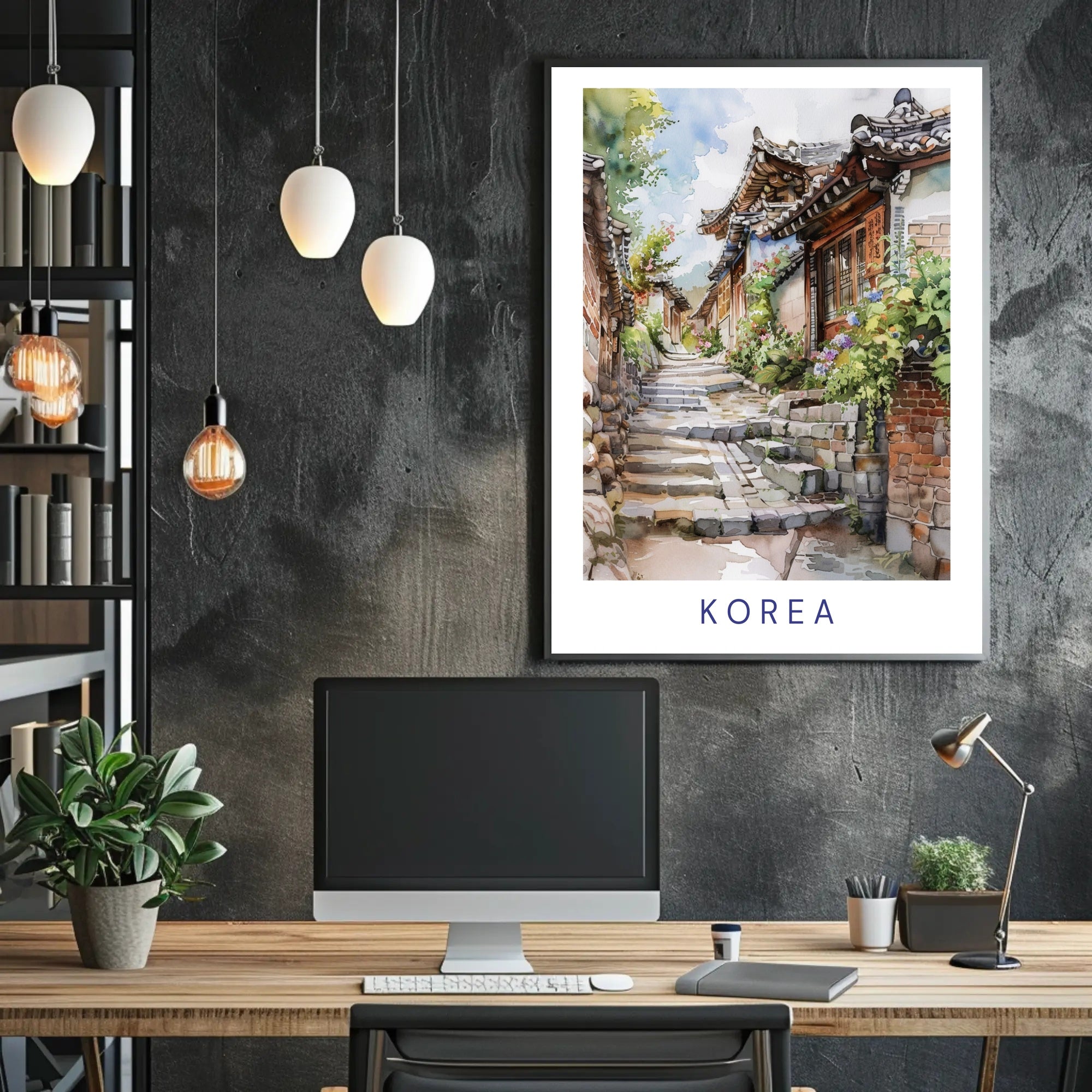Scenic Korea Poster PosterGoat