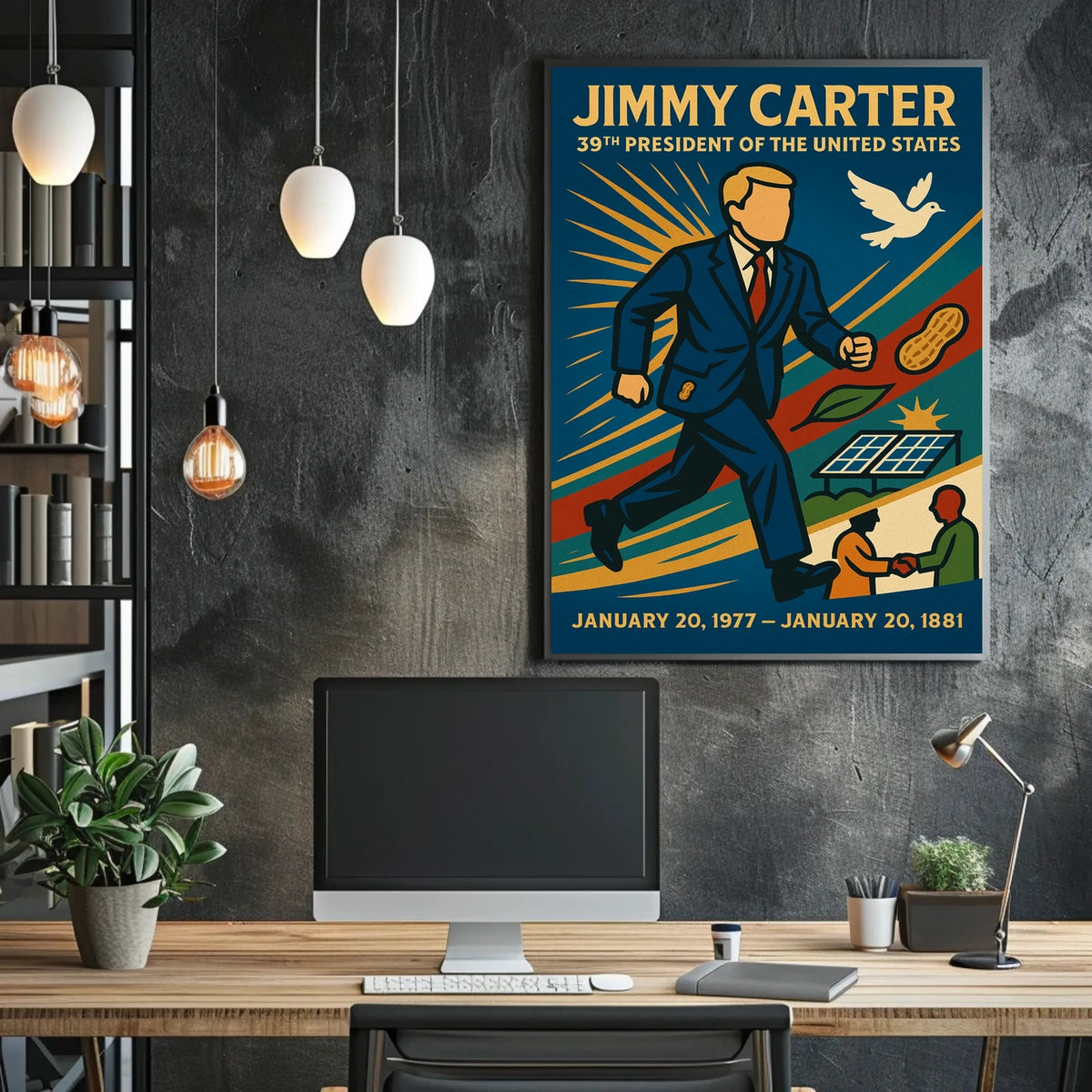 Jimmy Carter 39th President Poster