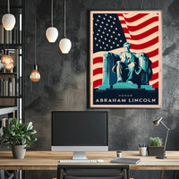 Tribute to Abraham Lincoln Poster