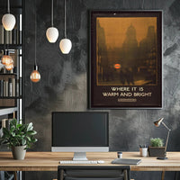 Warm and Bright Underground Poster PosterGoat