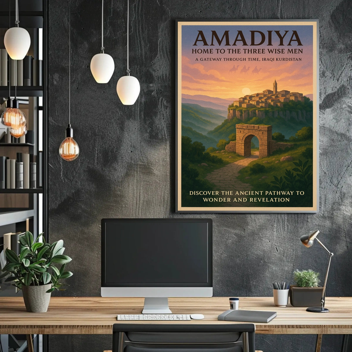 Amadiya Gateway Through Time Poster