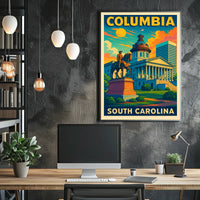 Columbia, South Carolina Poster