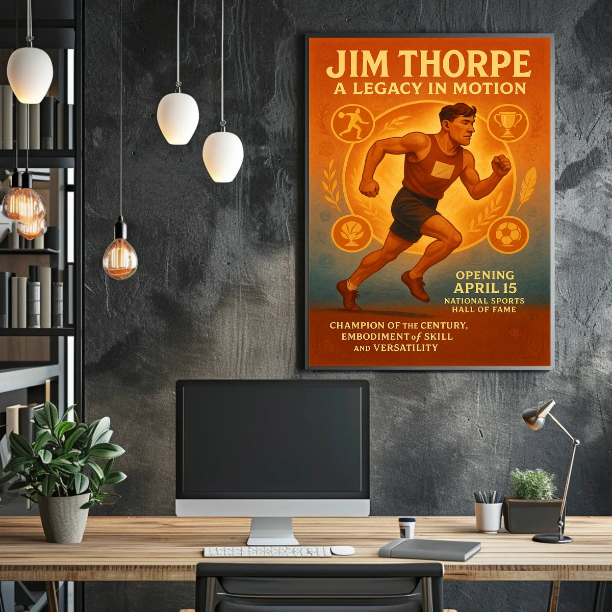 Jim Thorpe A Legacy in Motion Jim Thorpe Poster