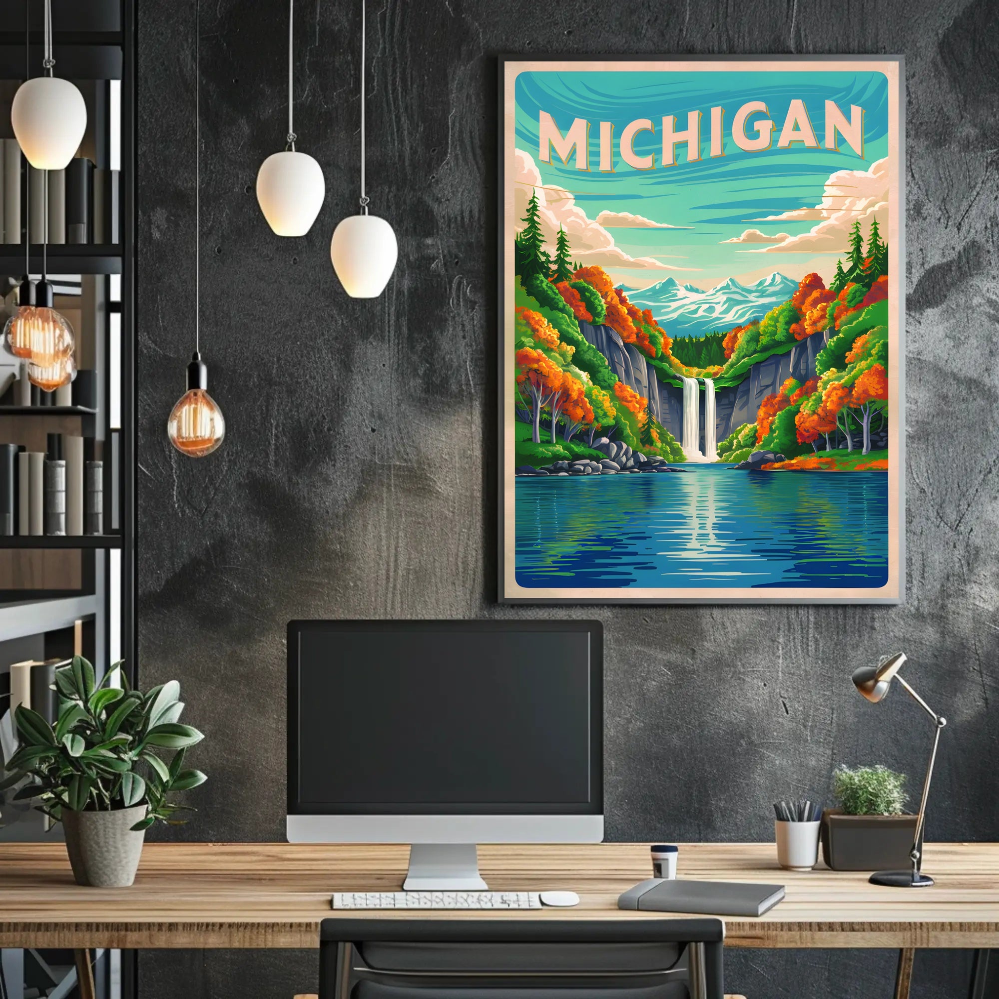 Michigan's Natural Beauty Poster
