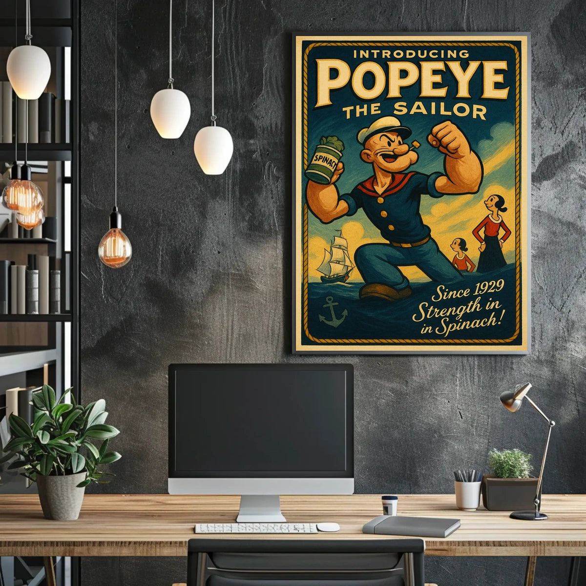 Popeye 1929 Art Poster POP-139