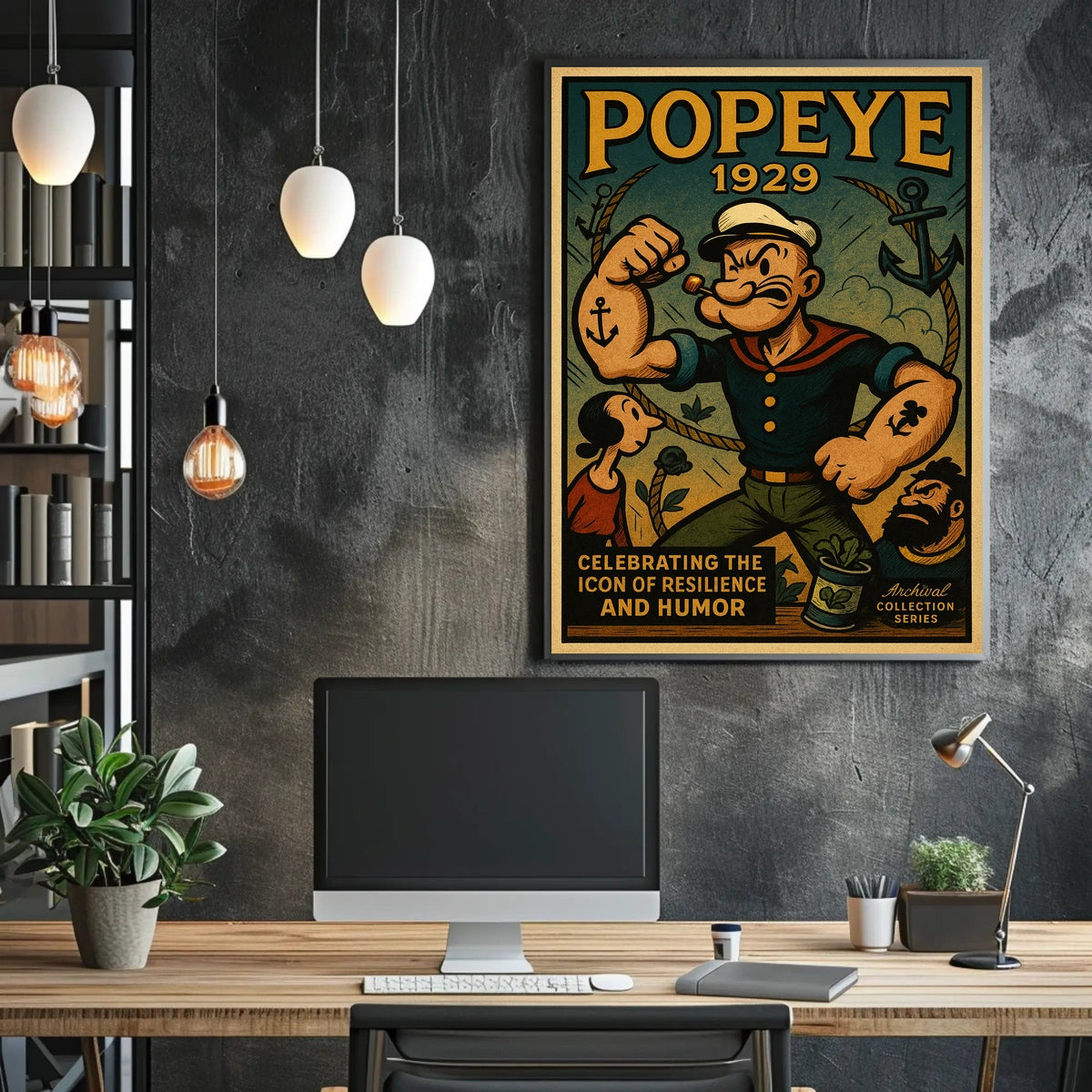 Popeye 1929 Art Poster POP-152