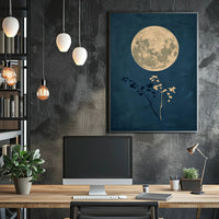 Moonlit Elegance Poster