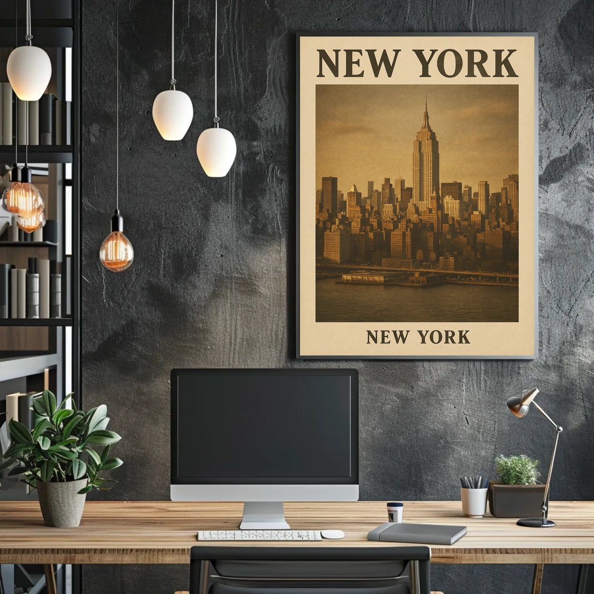 New York City Skyline Poster
