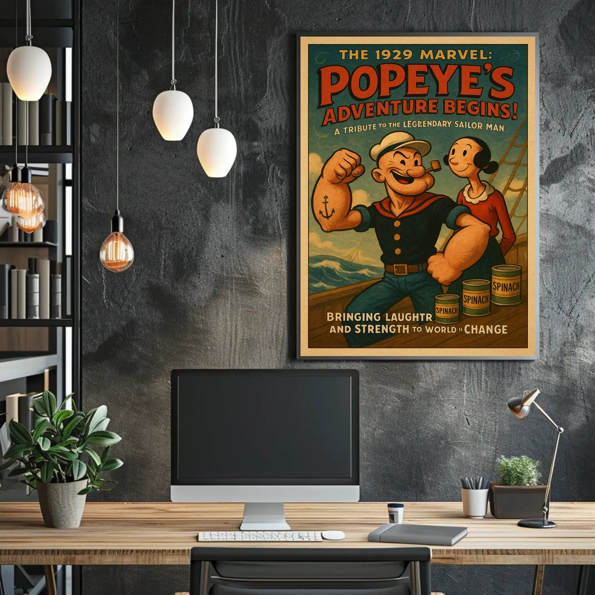Popeye 1929 Art Poster POP-20