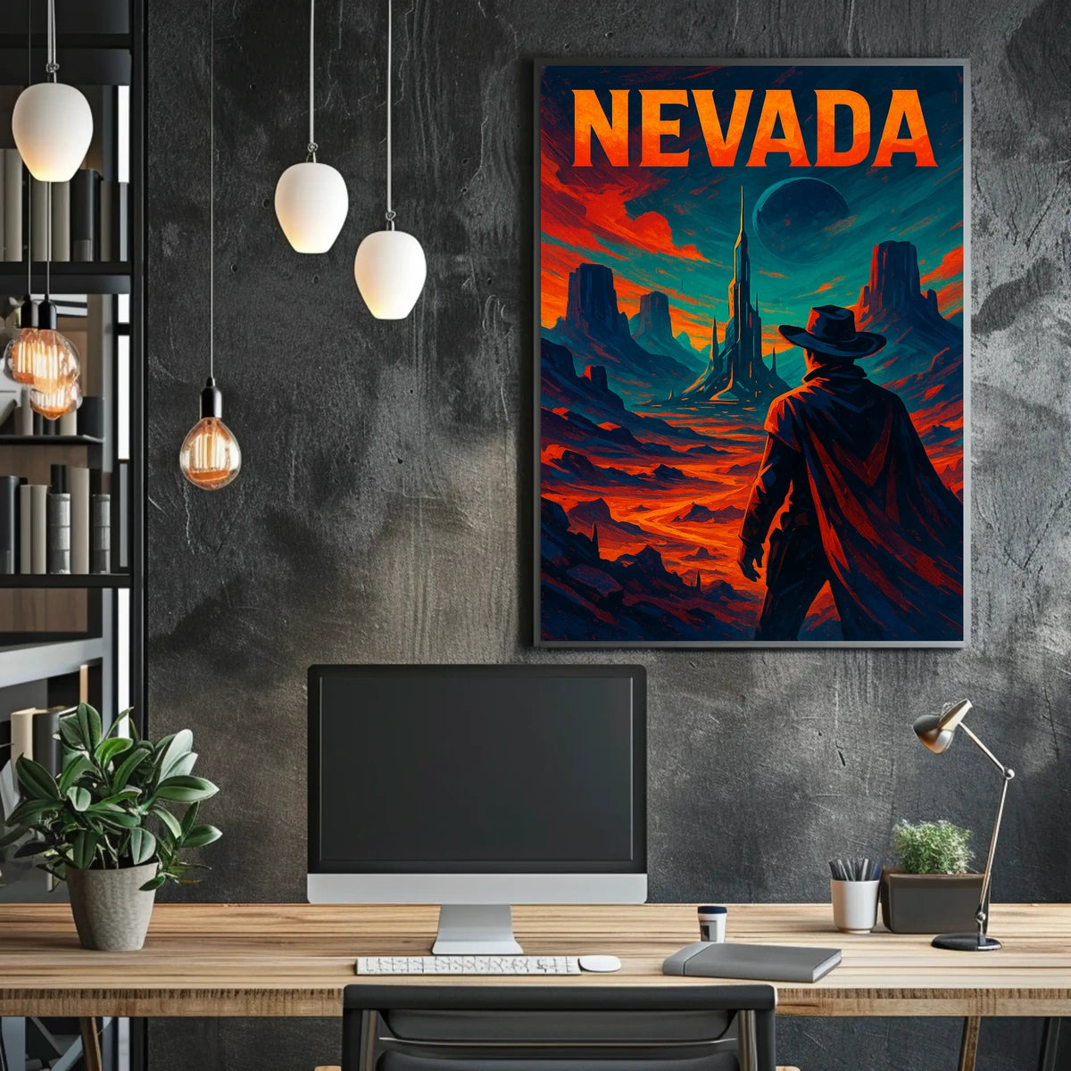 Nevada Adventure Poster