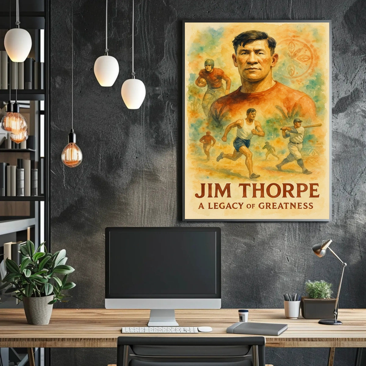Celebrating Jim Thorpe Poster