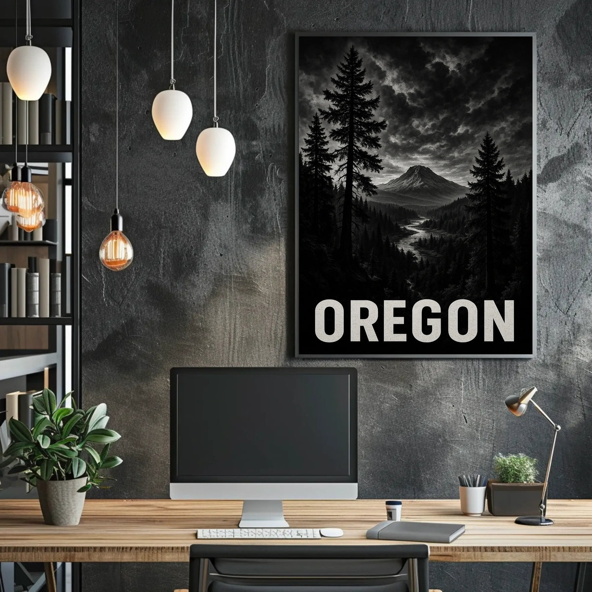 Majestic Oregon Landscape Poster