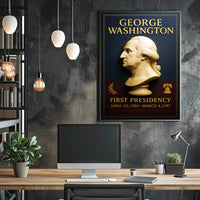 George Washington First President Poster PosterGoat